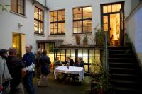 Der einladende Innenhof des Atelier21